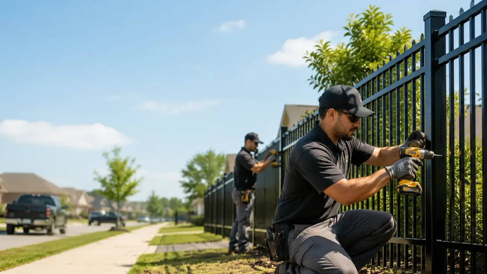 Metal Fence Installation in Hurdsfield, ND